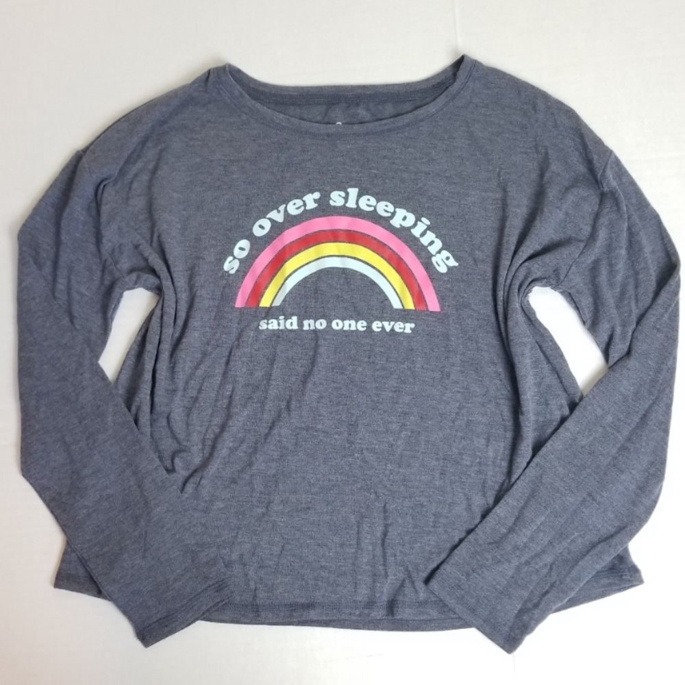 SO‎ rainbow long sleeve tee shirt